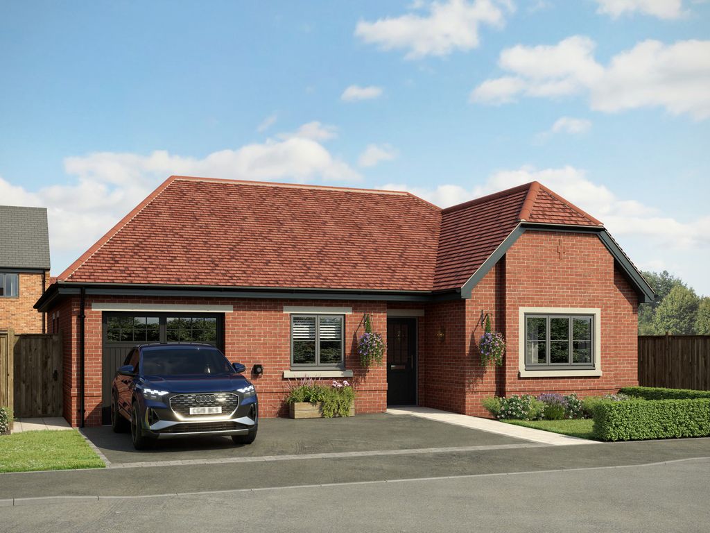 New home, 2 bed detached bungalow for sale in Banks Close, Hallow