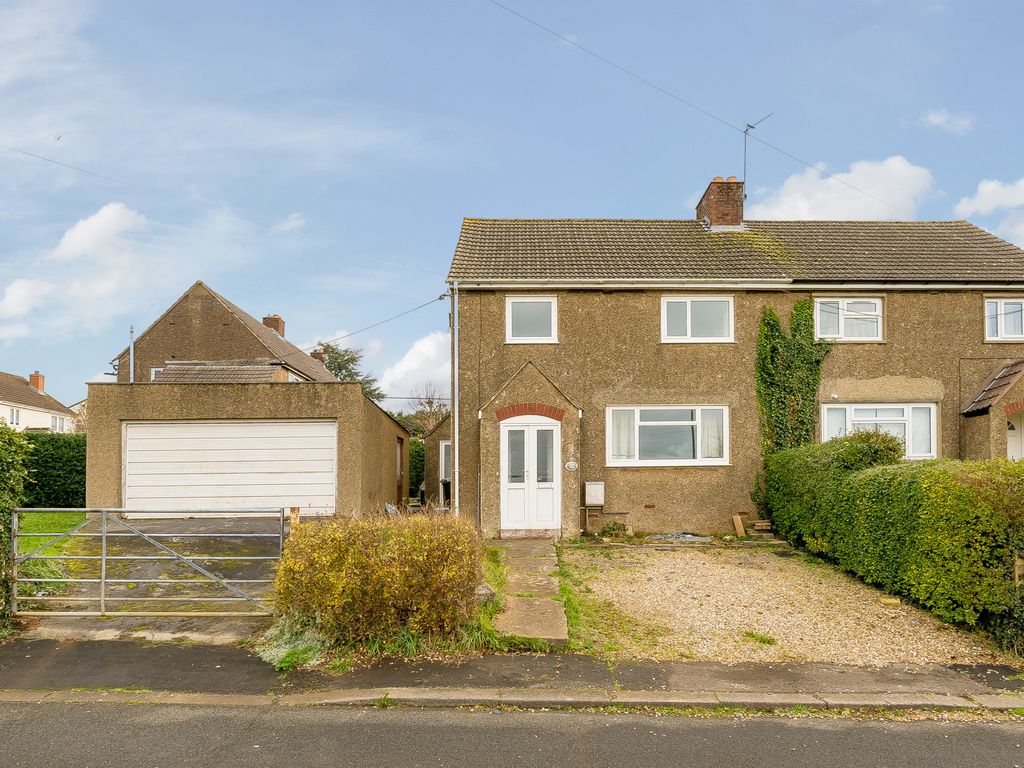 3 bed semidetached house for sale in Mendip View, Wick, Bristol