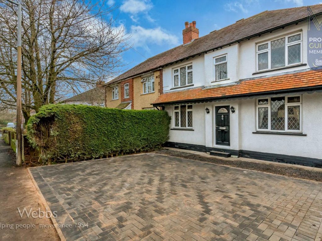 4 bed semidetached house for sale in Princess Street, Cannock WS11
