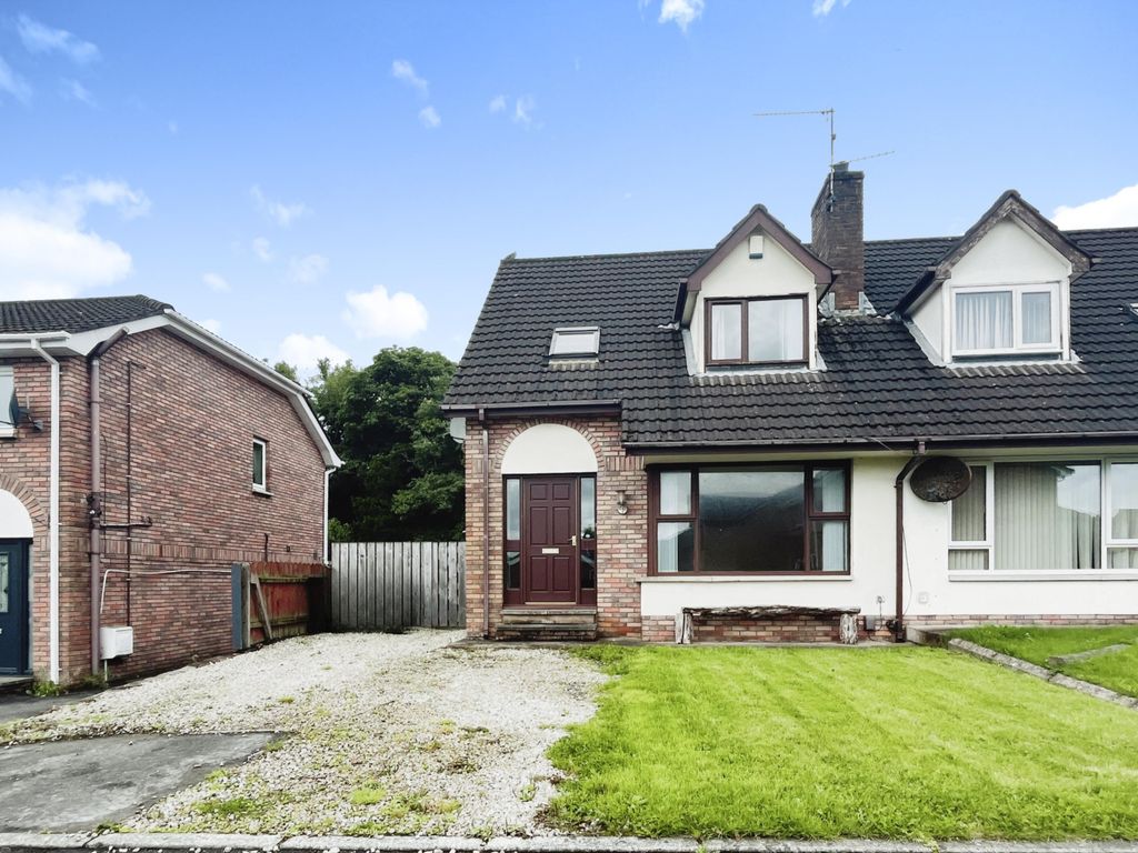 3 bed semidetached house for sale in The Brambles, Lisburn BT28, £