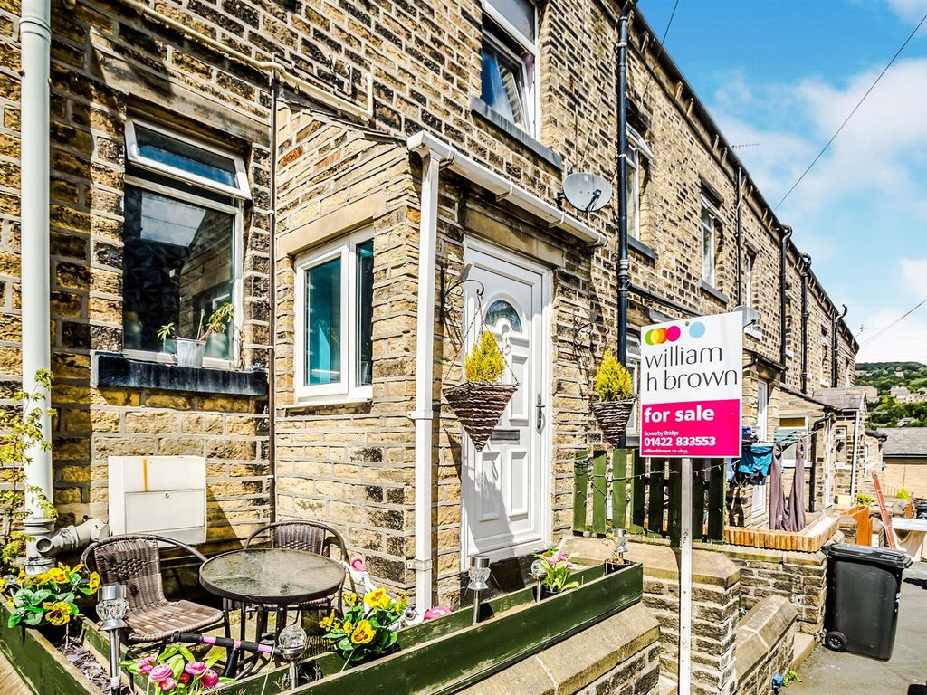 3 bed terraced house for sale in Montague Street, Sowerby Bridge HX6, £