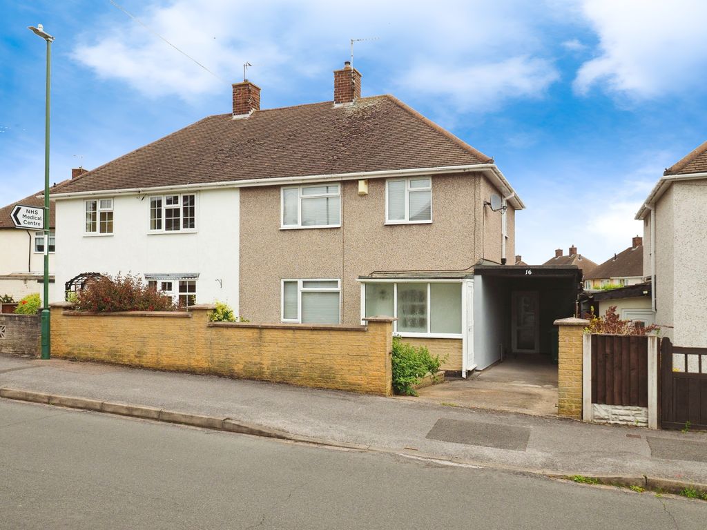 3 bed semidetached house for sale in Tremayne Road, Bilborough