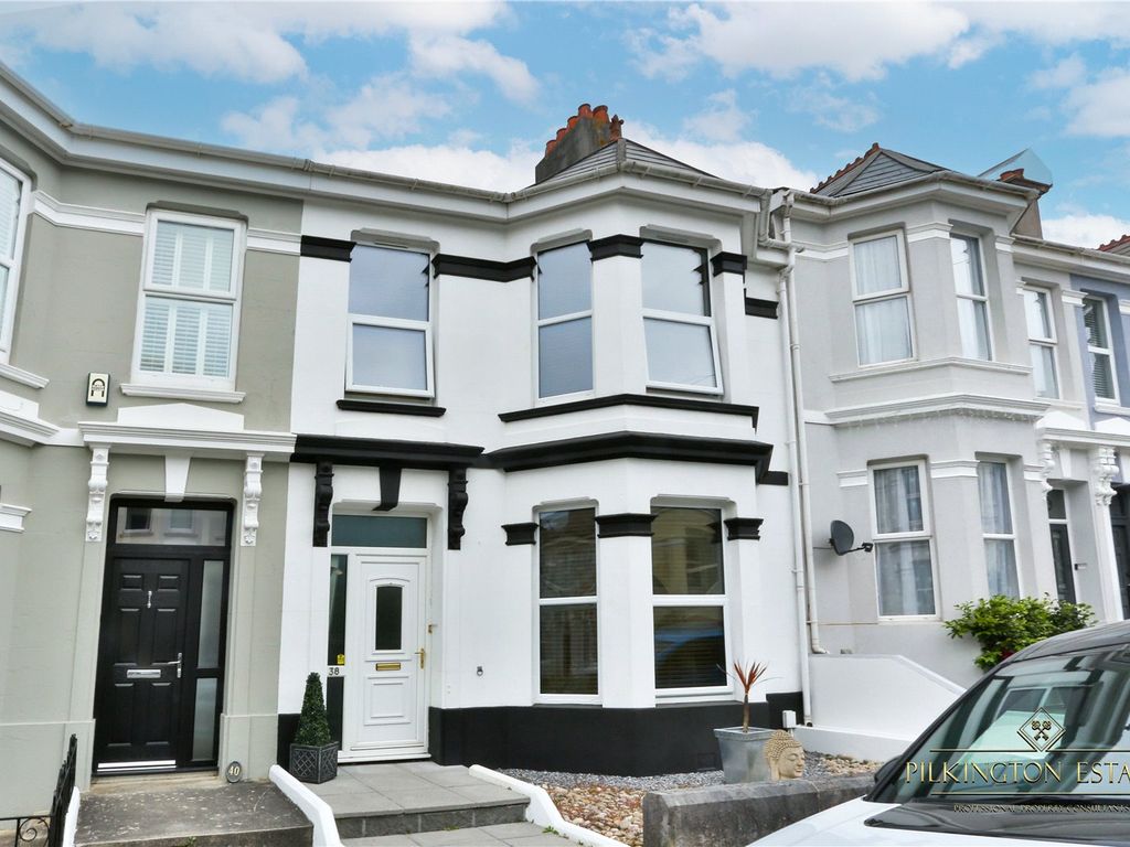 3 bed terraced house for sale in Rosslyn Park Road, Plymouth, Devon PL3