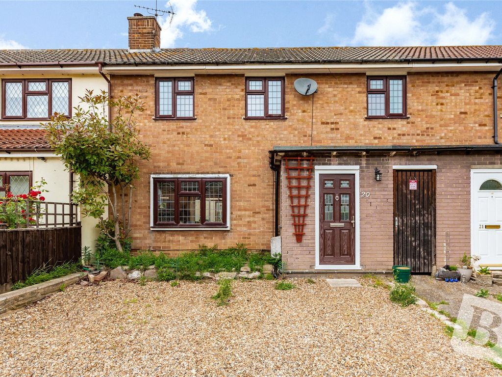 3 bed terraced house for sale in Lambourne Crescent, Chigwell, Essex