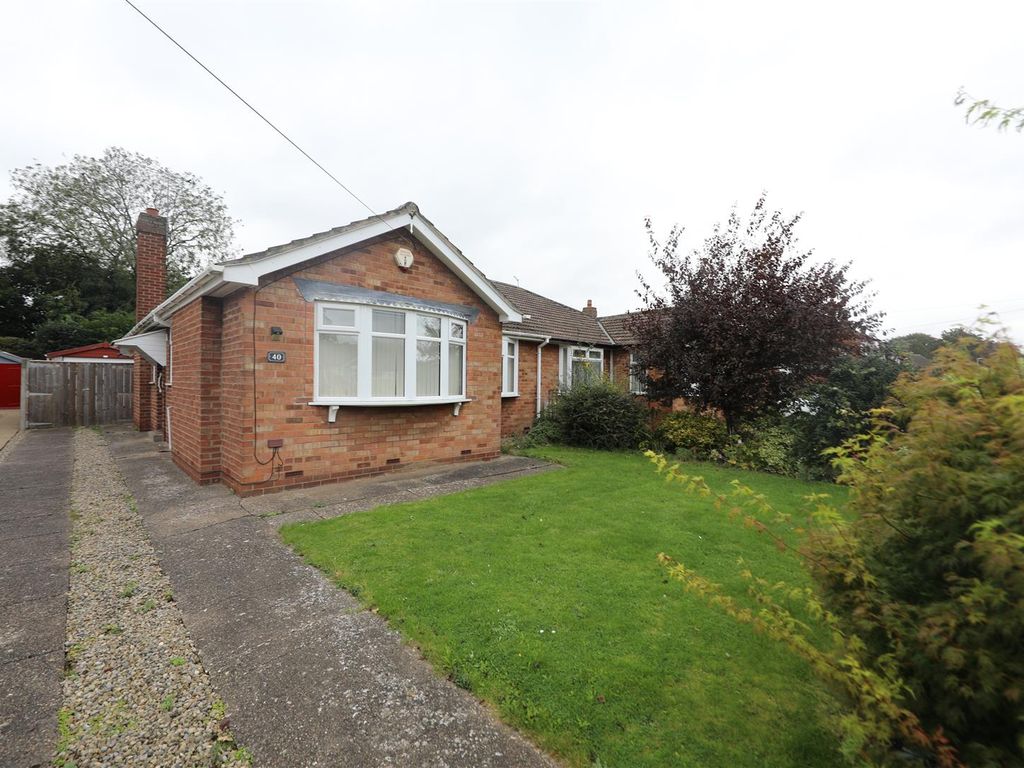 2 bed semidetached bungalow for sale in The Spinney, Cottingham HU16
