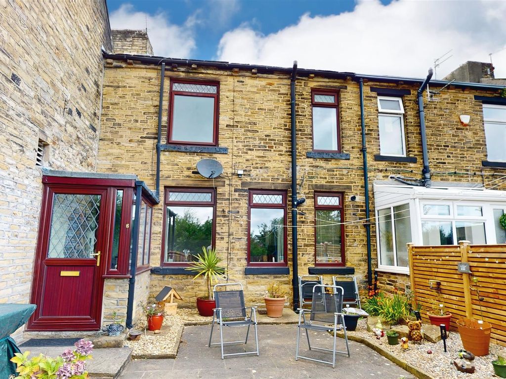 2 bed terraced house for sale in Carr House Road, Shelf, Halifax HX3, £