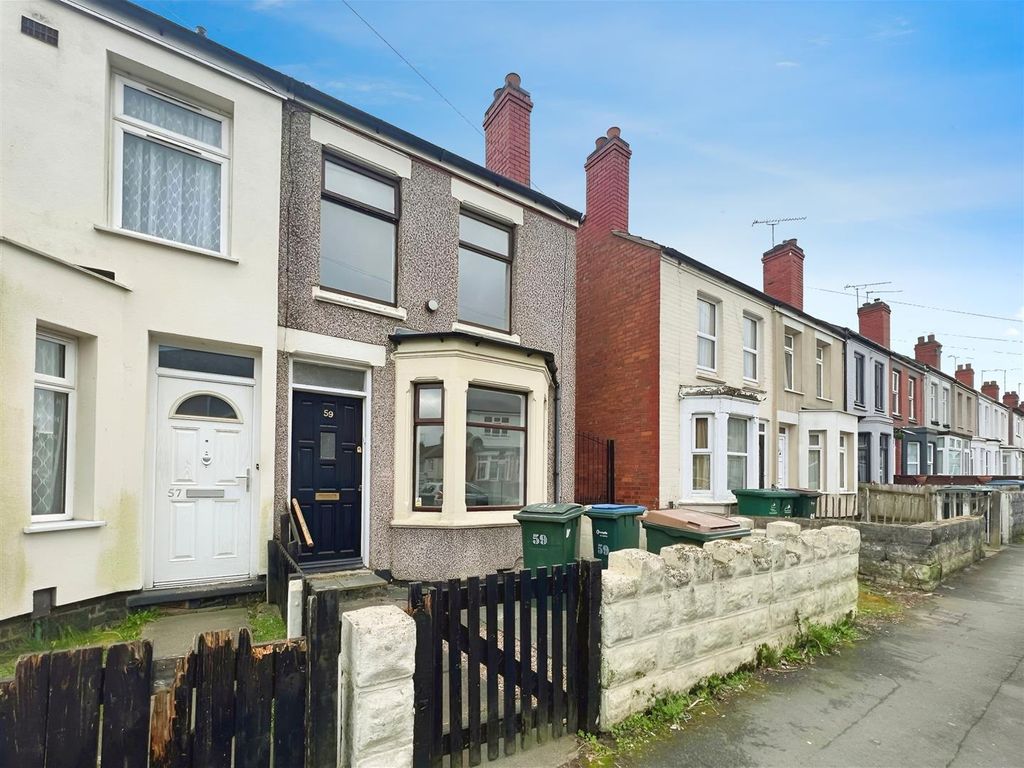 2 bed end terrace house to rent in Arbury Avenue, Foleshill, Coventry