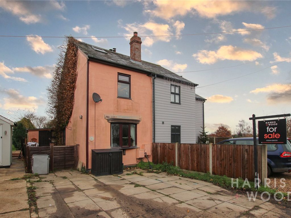 2 bed semidetached house for sale in Coggeshall Road, Marks Tey