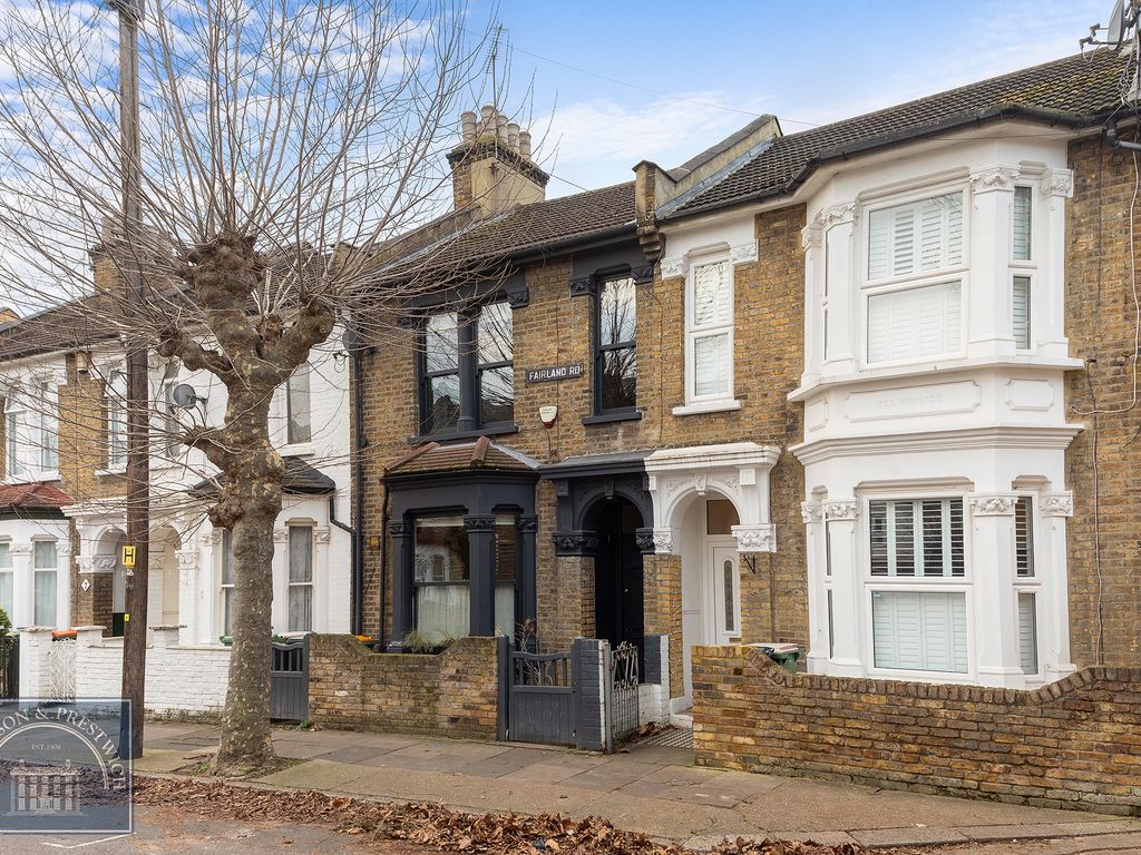3 bed terraced house for sale in Fairland Road, London E15, £750,000