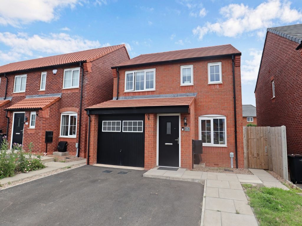 3 bed detached house for sale in Caesar Drive, Eaton Place, Nuneaton