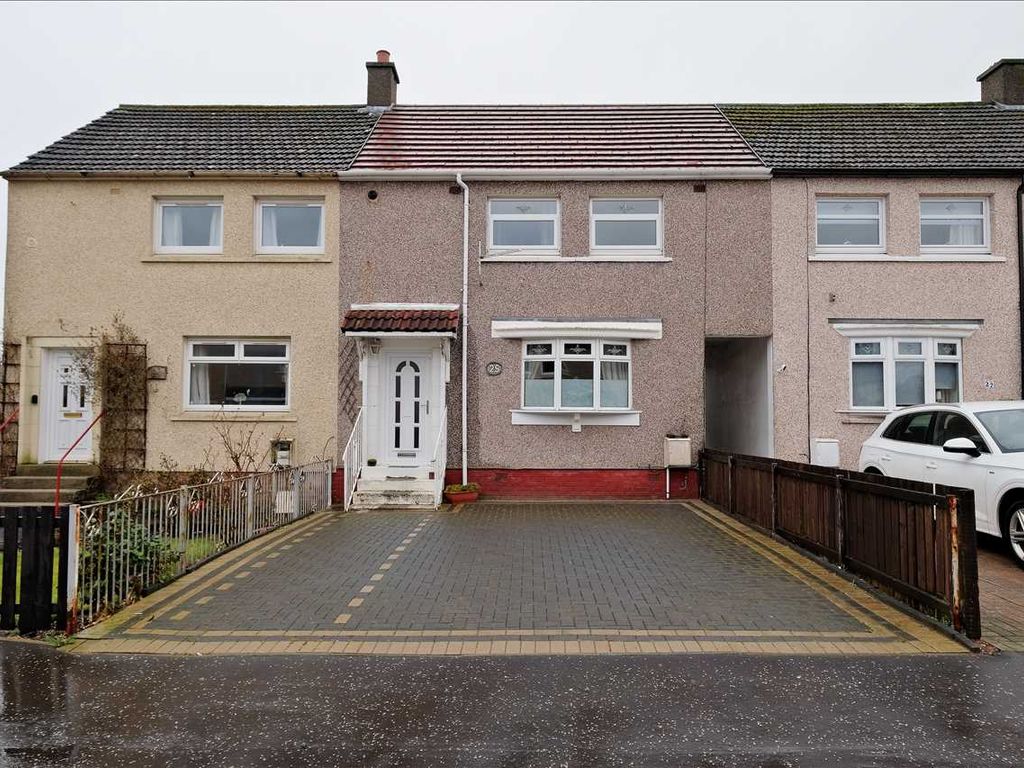 3 bed terraced house for sale in Dale Drive, New Stevenston, Motherwell