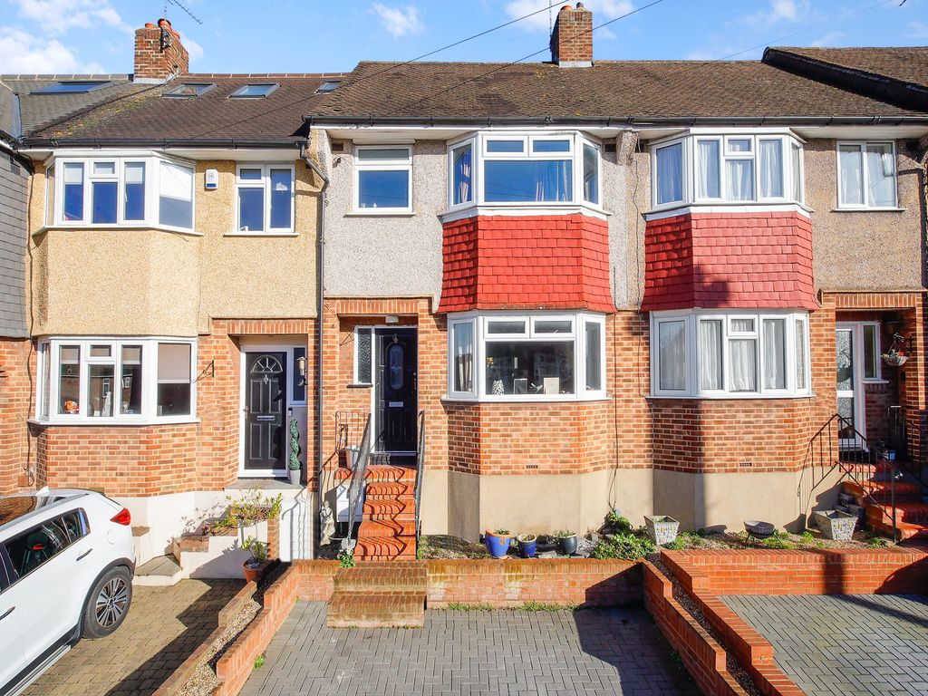 3 bed terraced house for sale in Lynmouth Avenue, Morden SM4, £540,000
