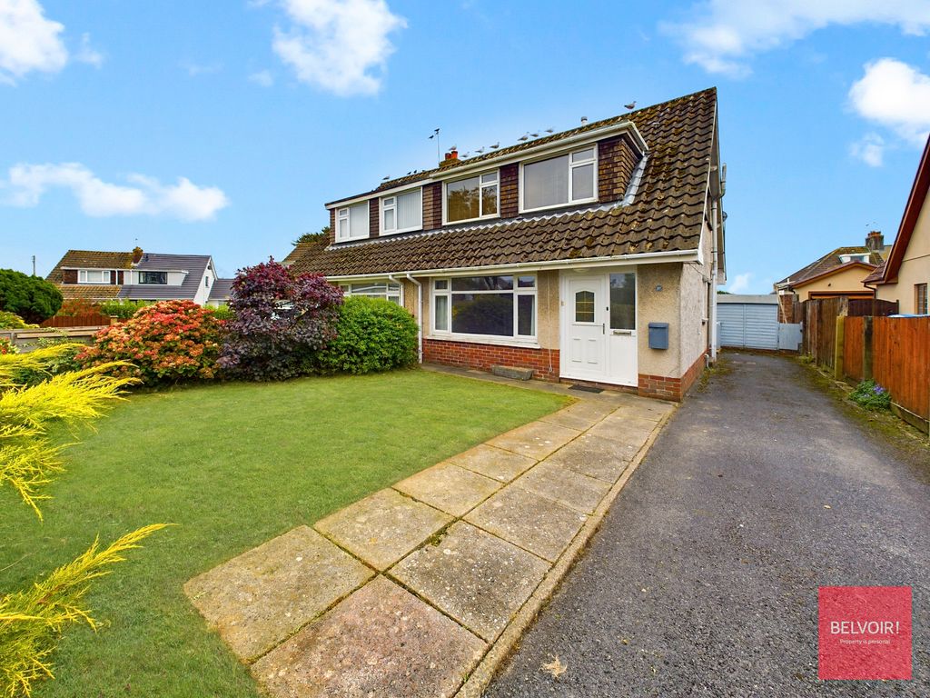 3 bed semidetached house for sale in Beaufort Drive, Kittle, Swansea