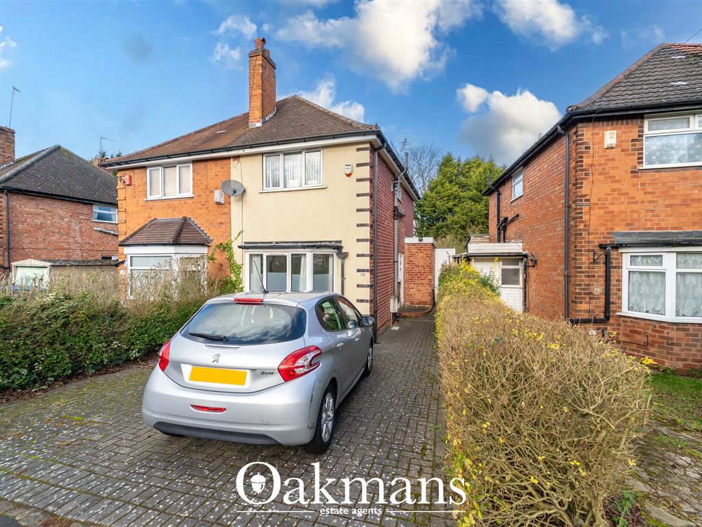 3 bed semidetached house for sale in Reservoir Road, Selly Oak B29, £