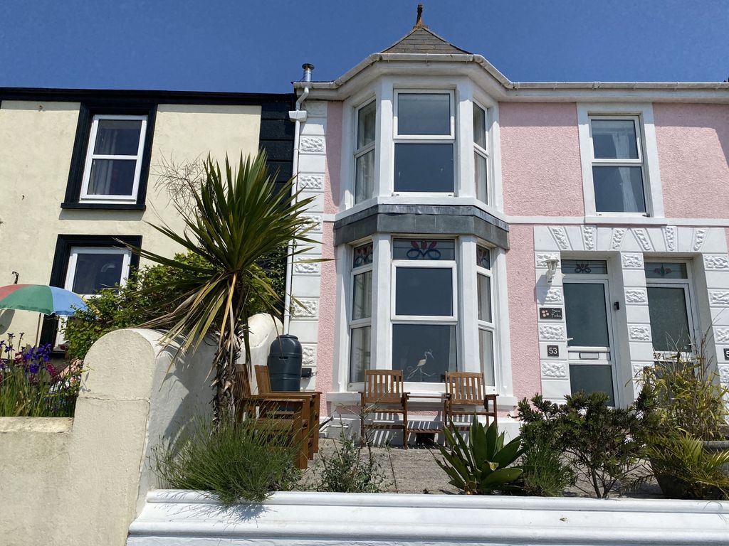3 bed terraced house for sale in Penpol Terrace, Hayle TR27, £395,000