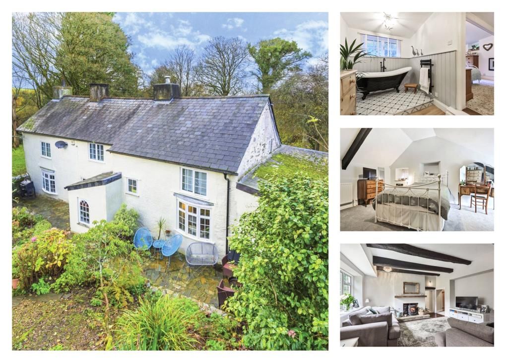 4 bed detached house for sale in Stoke Climsland, Callington, Cornwall