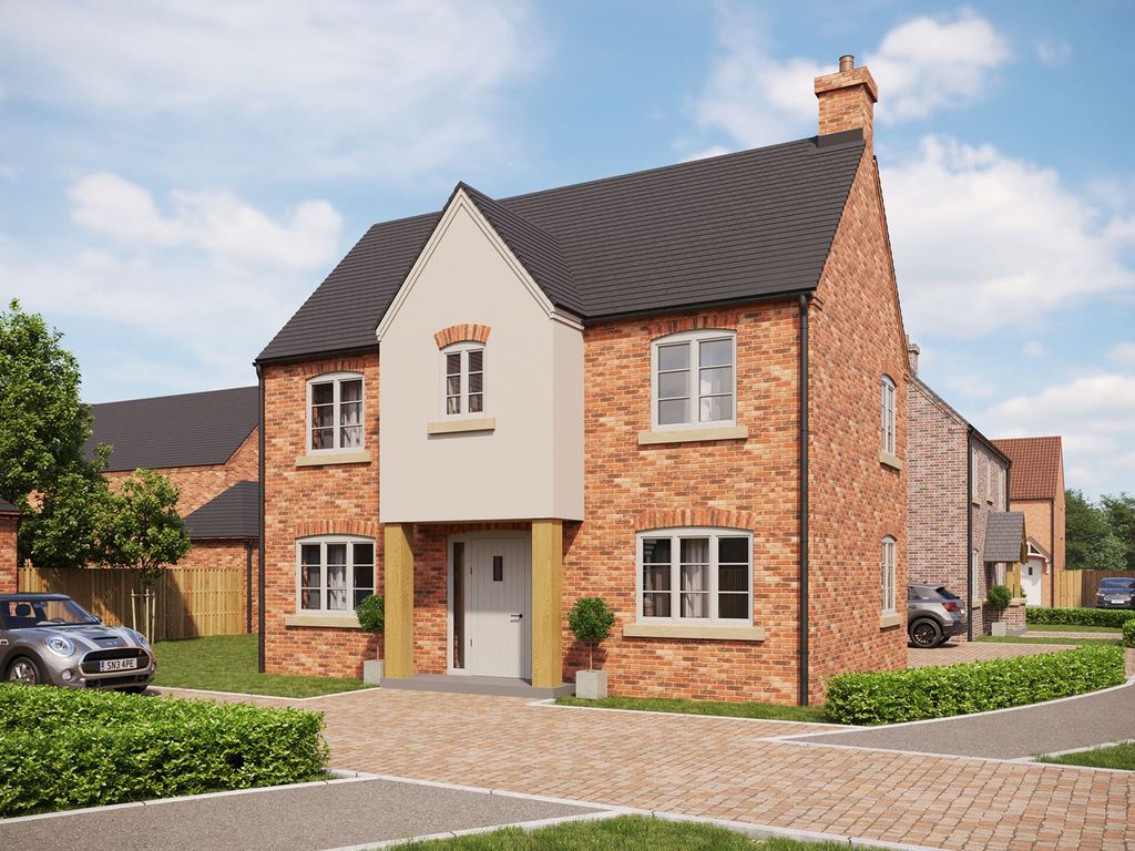 New home, 3 bed detached house for sale in Station Drive, Wragby LN8