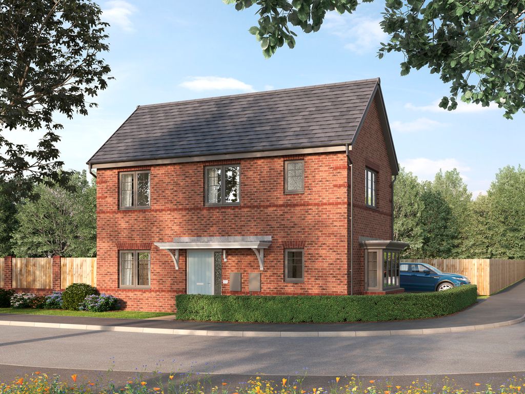 New home, 3 bed detached house for sale in "Greystone" at Fieldfare