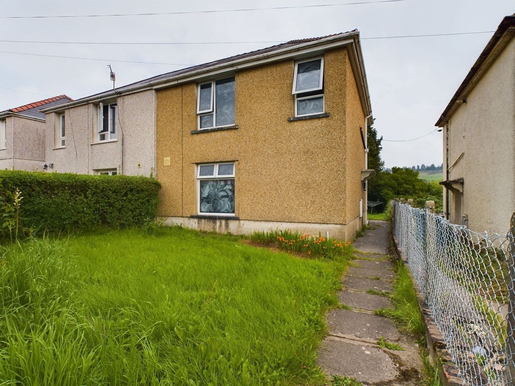 3 bed semidetached house for sale in Glanffrwd Terrace, Ebbw Vale NP23