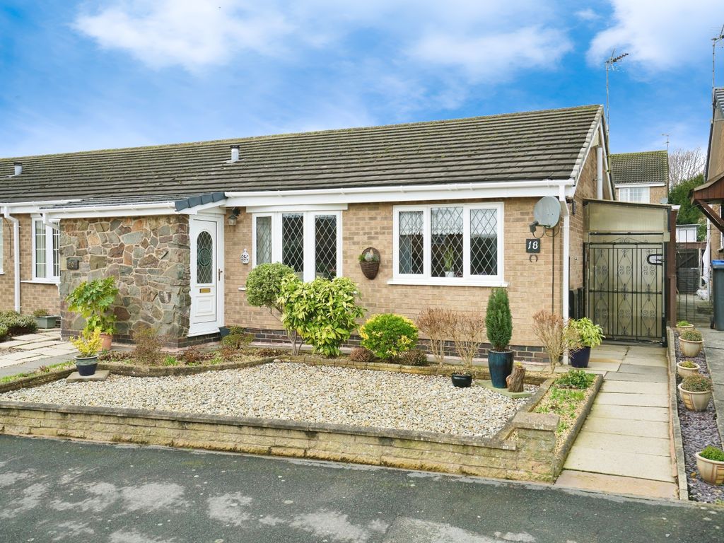 2 bed bungalow for sale in Chitterman Way, Markfield, Leicestershire