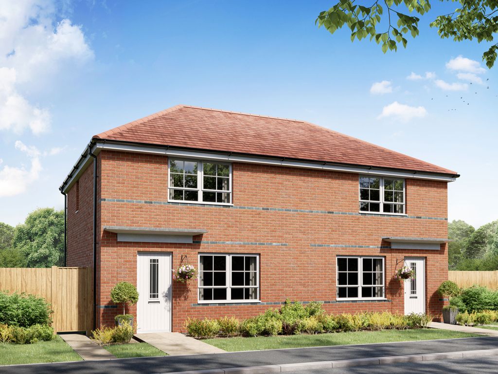 New home, 2 bed semidetached house for sale in Shaftmoor Lane, Hall
