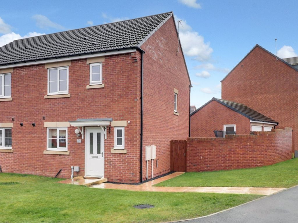 3 bed semidetached house for sale in Chirdon Way, Seaton Delaval NE25, £205,000 Zoopla