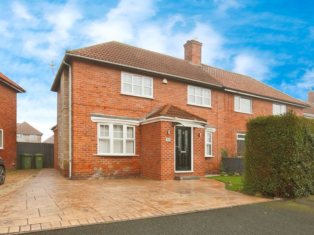 3 bed semidetached house for sale in Teesdale Avenue, Billingham TS23