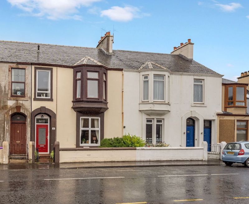 3 bed terraced house for sale in 57 Manse Street, Saltcoats KA21, £