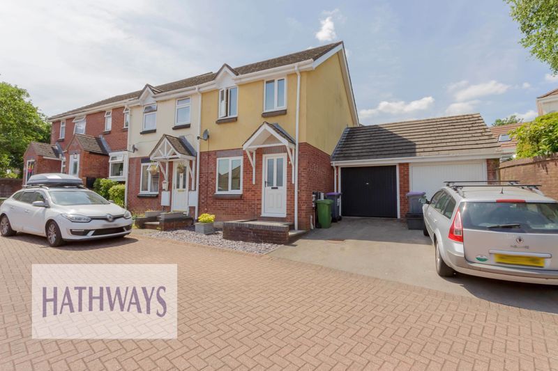 2 bed end terrace house for sale in Pant Gwyn Close, Henllys, Cwmbran