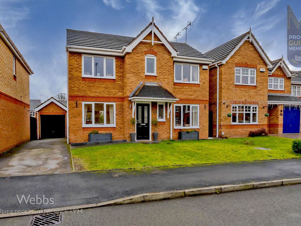 3 bed detached house for sale in Stephenson Way, Hednesford, Cannock
