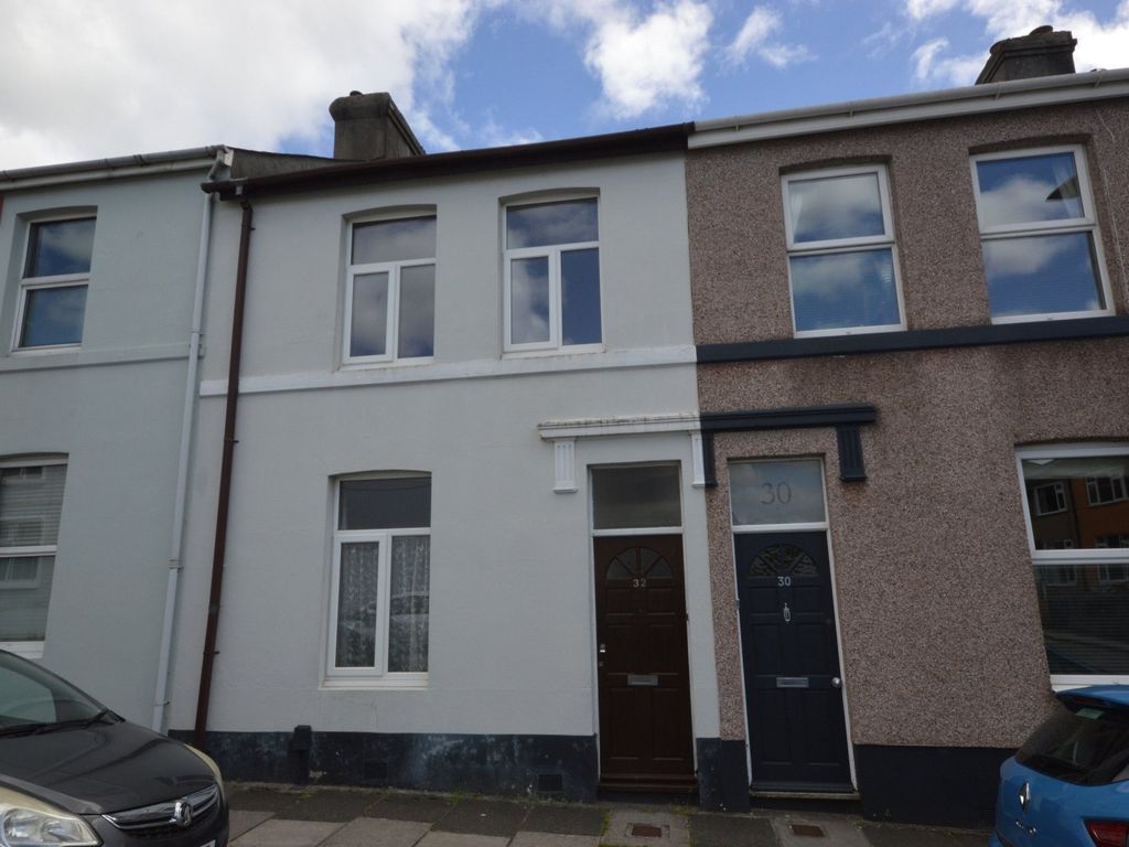 3 bed terraced house for sale in Corporation Road, Plymouth, Devon PL2