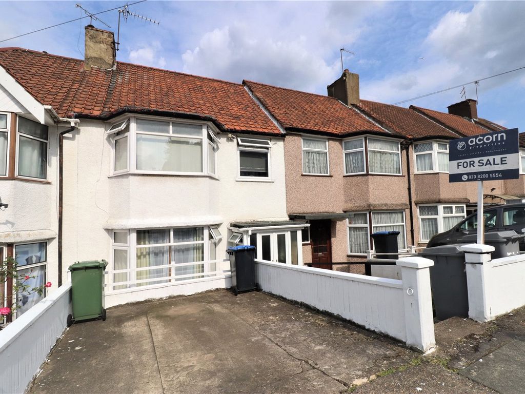 3 bed terraced house for sale in The Ridgeway, Kingsbury, London NW9