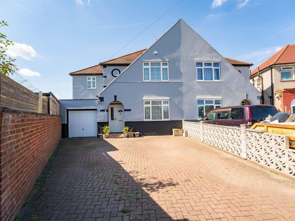 4 bed semidetached house for sale in Dalmeny Crescent, Hounslow TW3, £