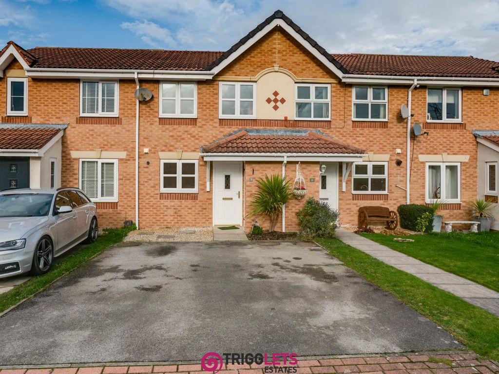 2 bed terraced house to rent in Rainborough Court, Brampton Bierlow