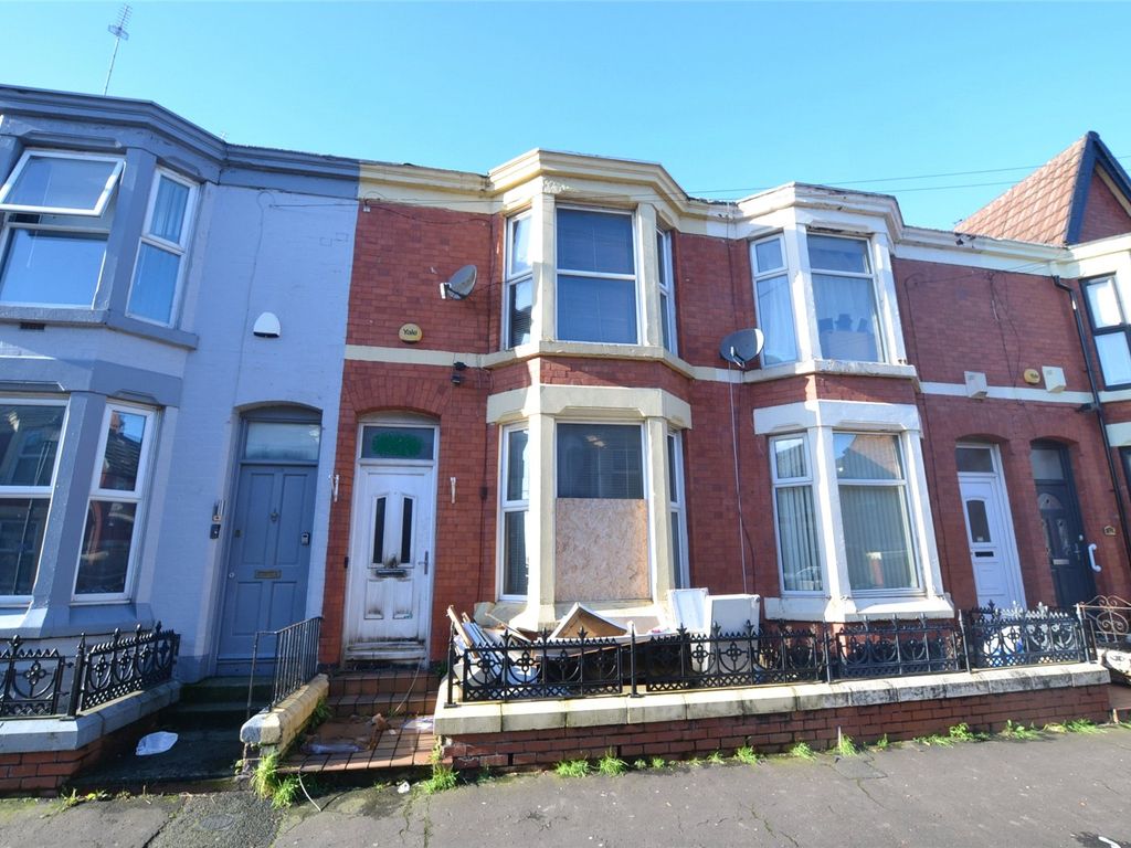 3 bed terraced house for sale in Leopold Road, Kensington, Liverpool