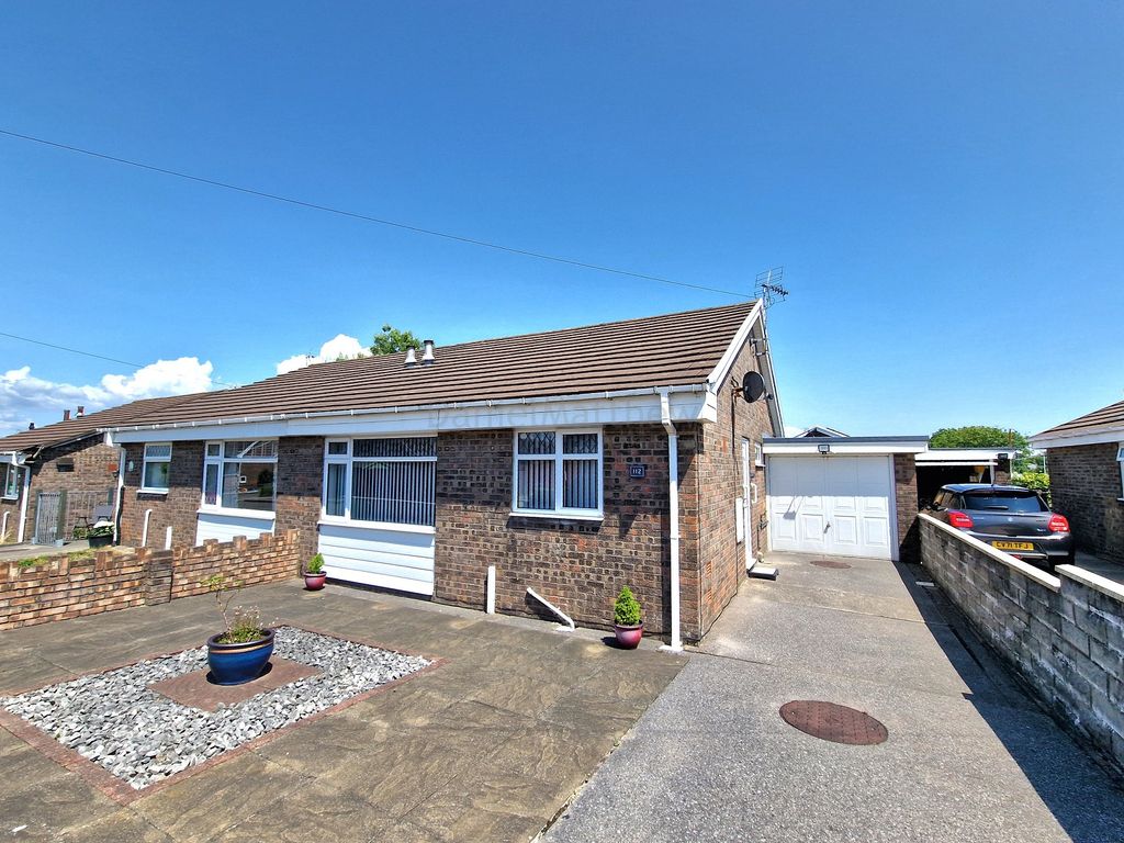 2 bed semidetached bungalow for sale in Westward Place, Bridgend