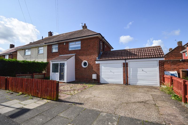 3 bed semidetached house for sale in Weardale Avenue, Blyth NE24, £