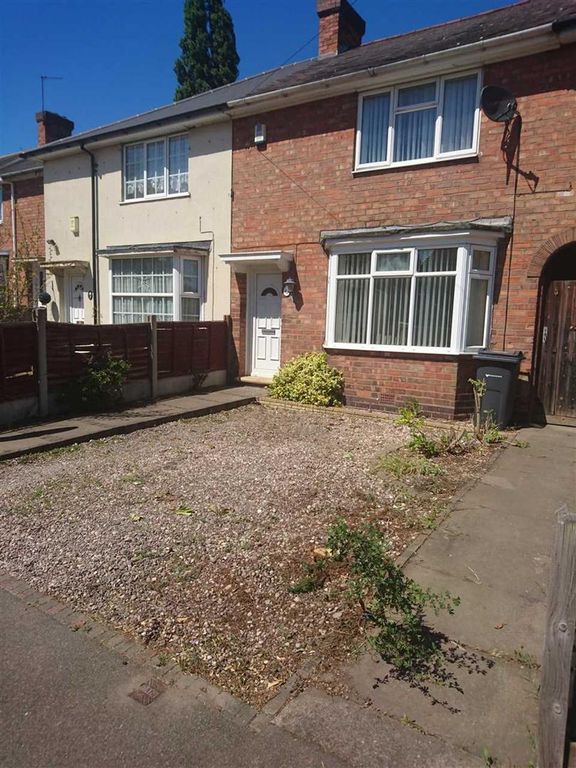 3 Bed Terraced House To Rent In Hornsey Road Kingstanding Birmingham