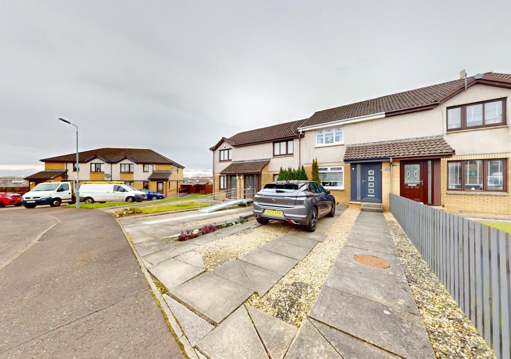 2 bed terraced house for sale in Woodgreen Court, Wishaw ML2, £114,500