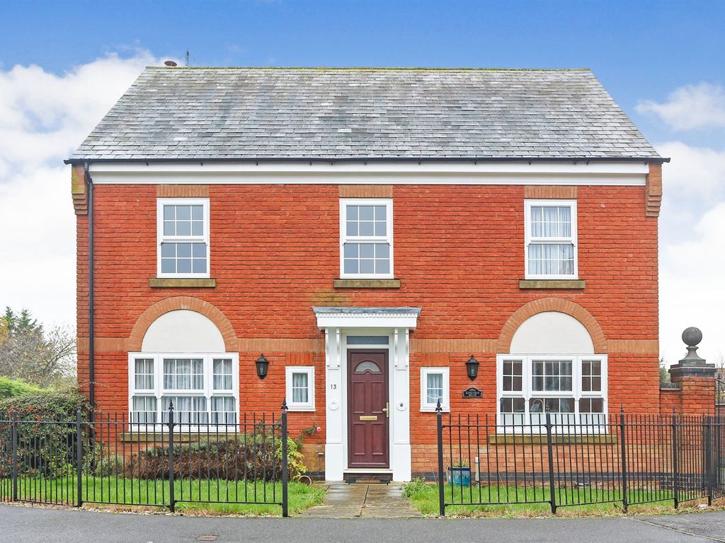 4 bed detached house for sale in Garfield Park, Great Glen, Leicester