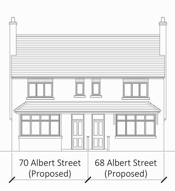 New home, 3 bed semidetached house for sale in Albert Street, Biddulph