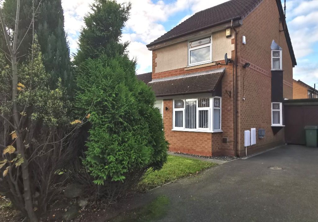 2 bed semidetached house for sale in Foxglove Close, Liverpool L9, £