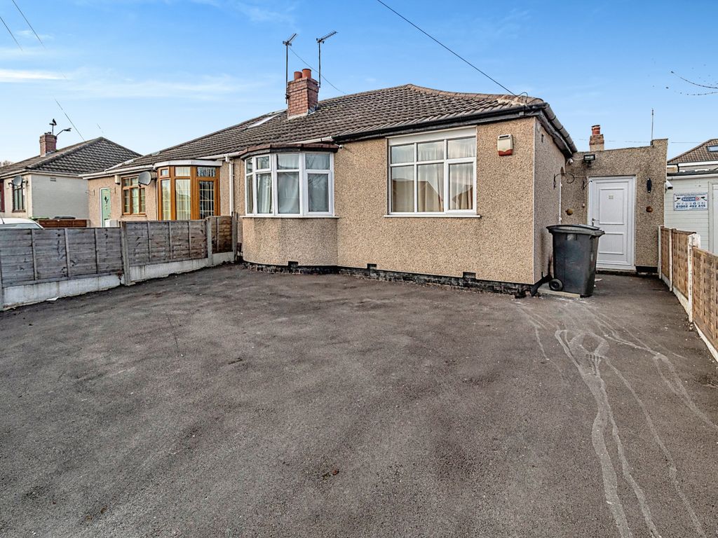2 bed semidetached bungalow for sale in Bradley Lane, Bilston WV14