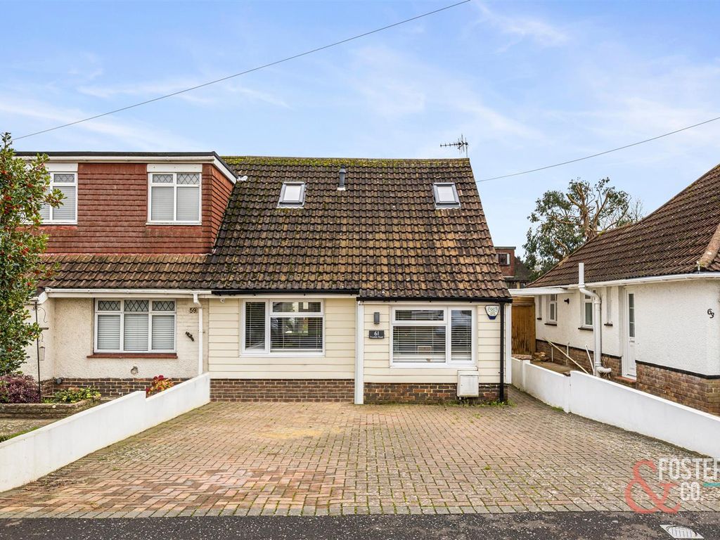 4 bed property for sale in Franklin Road, ShorehamBySea BN43, £