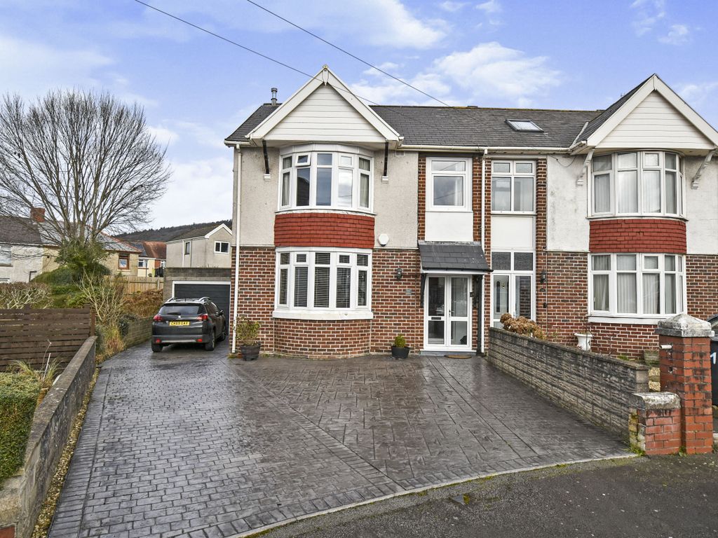 3 bed semidetached house for sale in Cedar Gardens, Port Talbot SA12