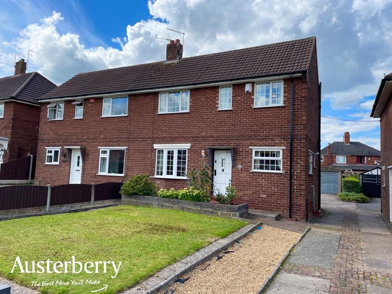 2 bed semidetached house for sale in The Moat, Weston Coyney, StokeOnTrent, Staffordshire ST3