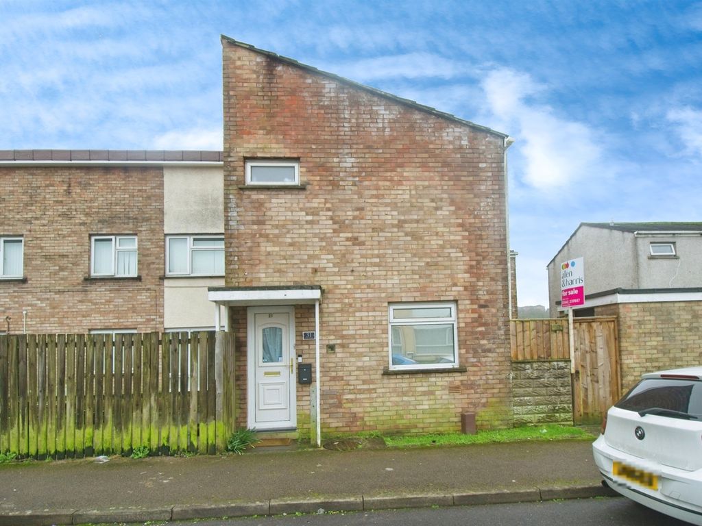 2 bed end terrace house for sale in MaesYFelin, Bridgend CF31, £