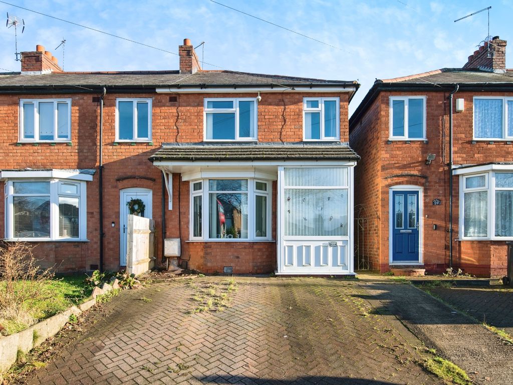 3 bed end terrace house for sale in Wood Lane, Woodgate, Birmingham