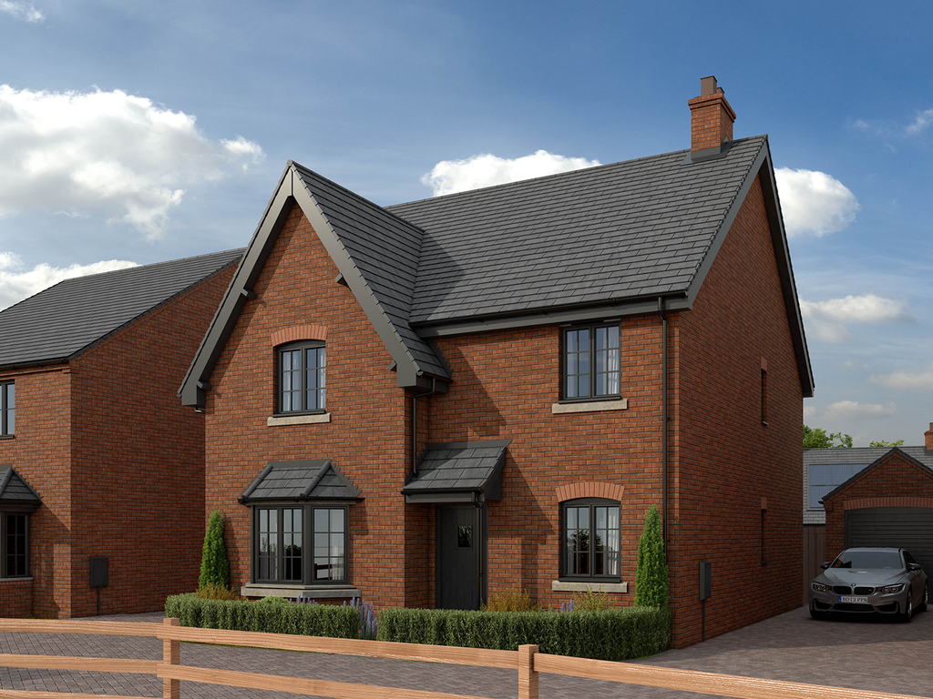 New home, 4 bed detached house for sale in Pooley Lane, Tamworth B78, £