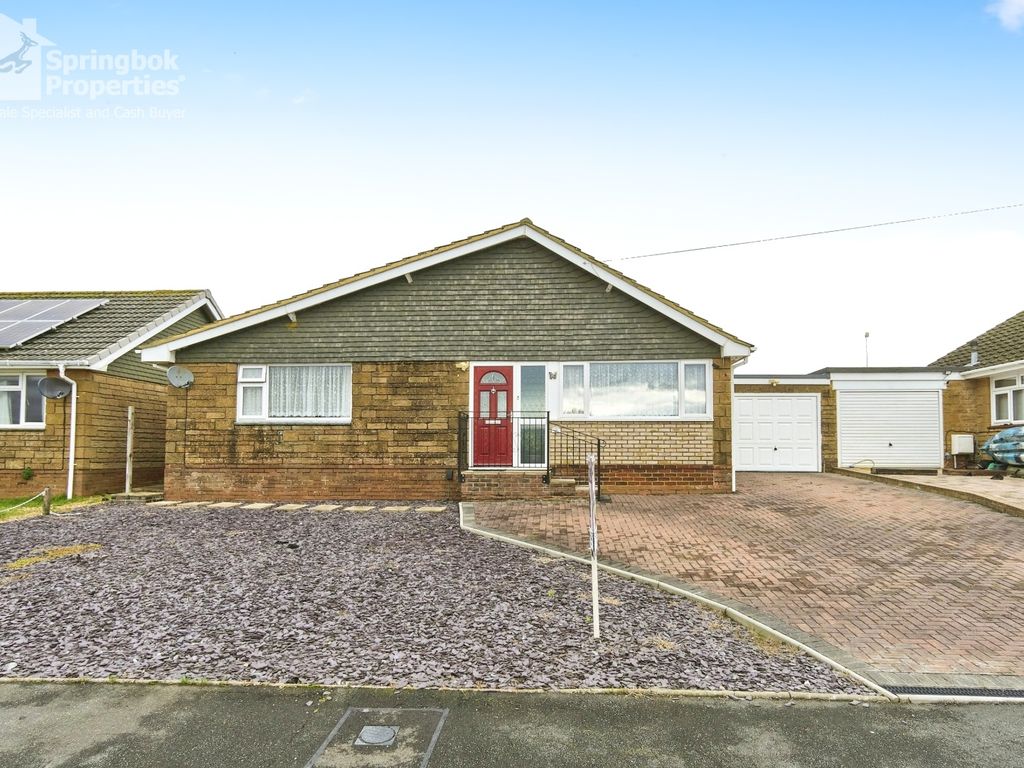 2 bed detached bungalow for sale in Culver Way, Yaverland, Sandown, Isle Of Wight PO36, £345,000
